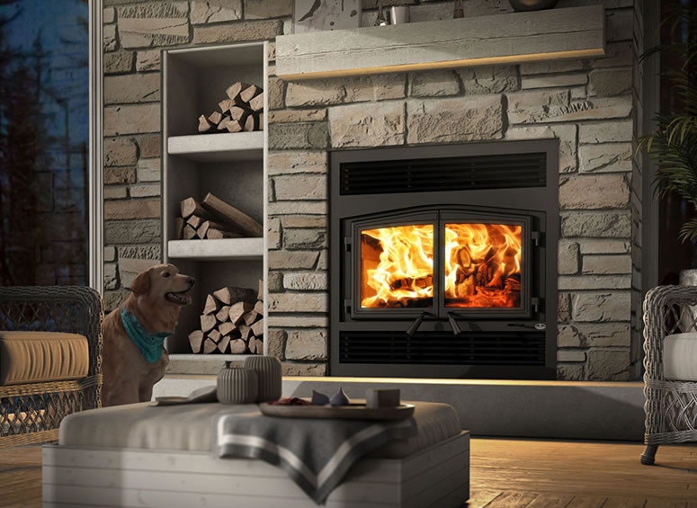 Q Bros Builders features and installs Osburn Fireplaces